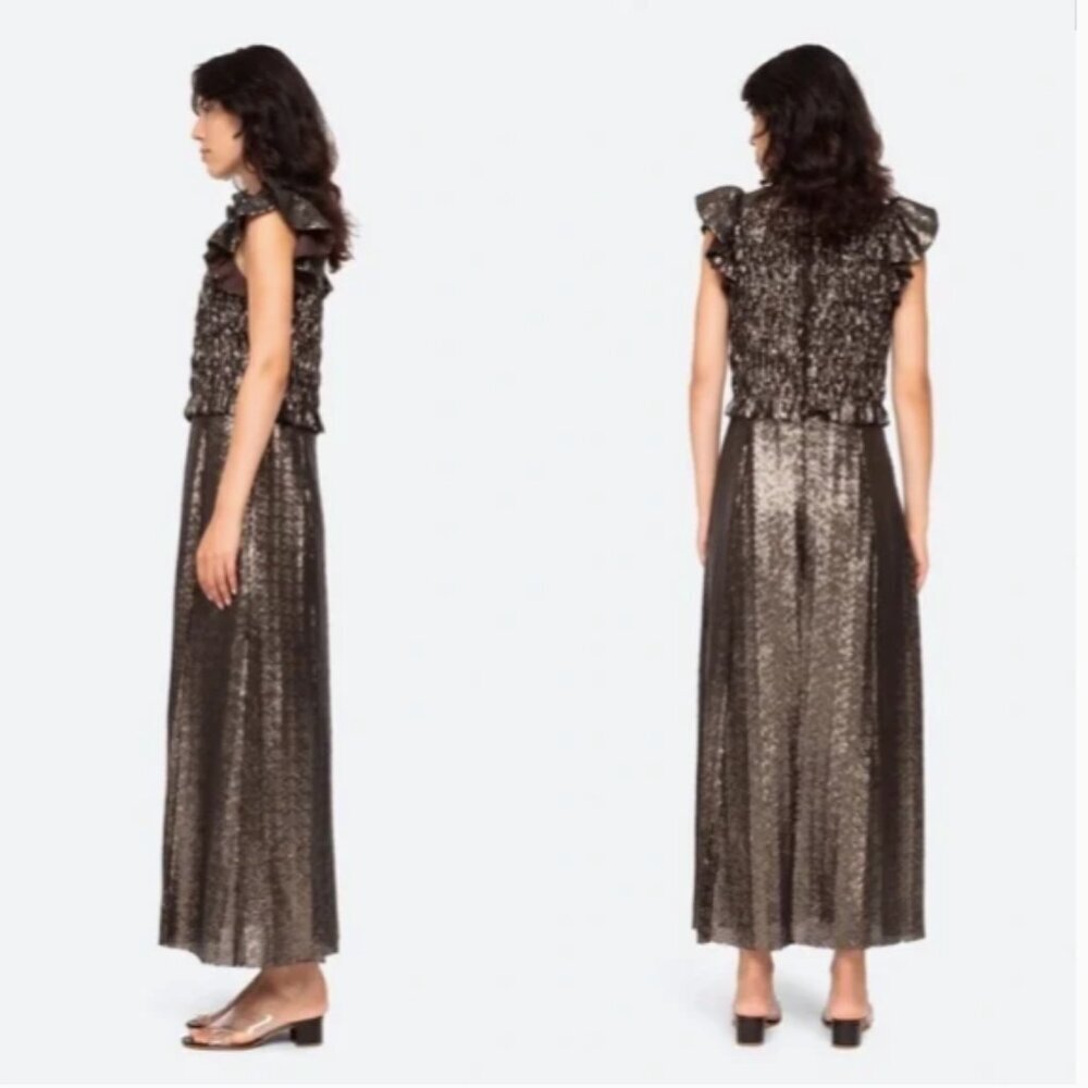 Sea New York Rachelle Sequin Midi Dress - Picture 2 of 7